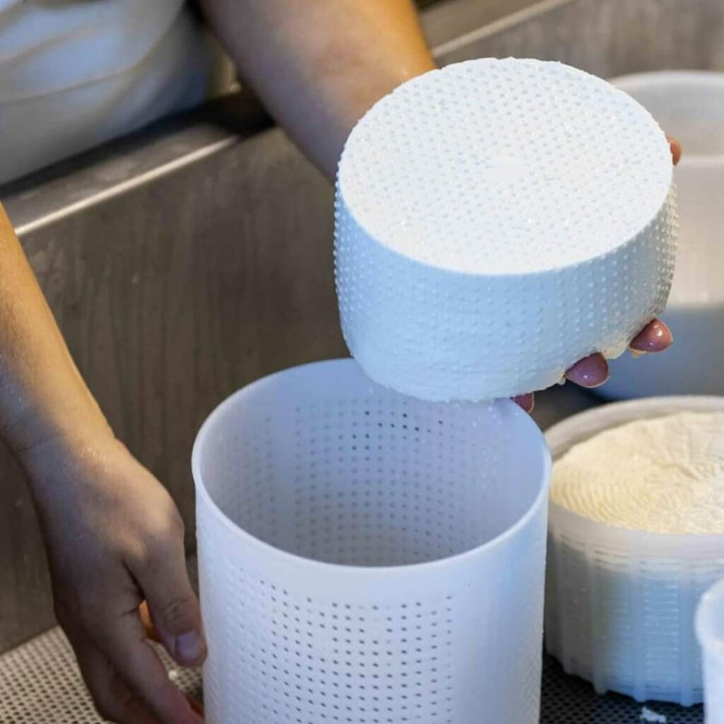Agricuore preparazione della ricotta