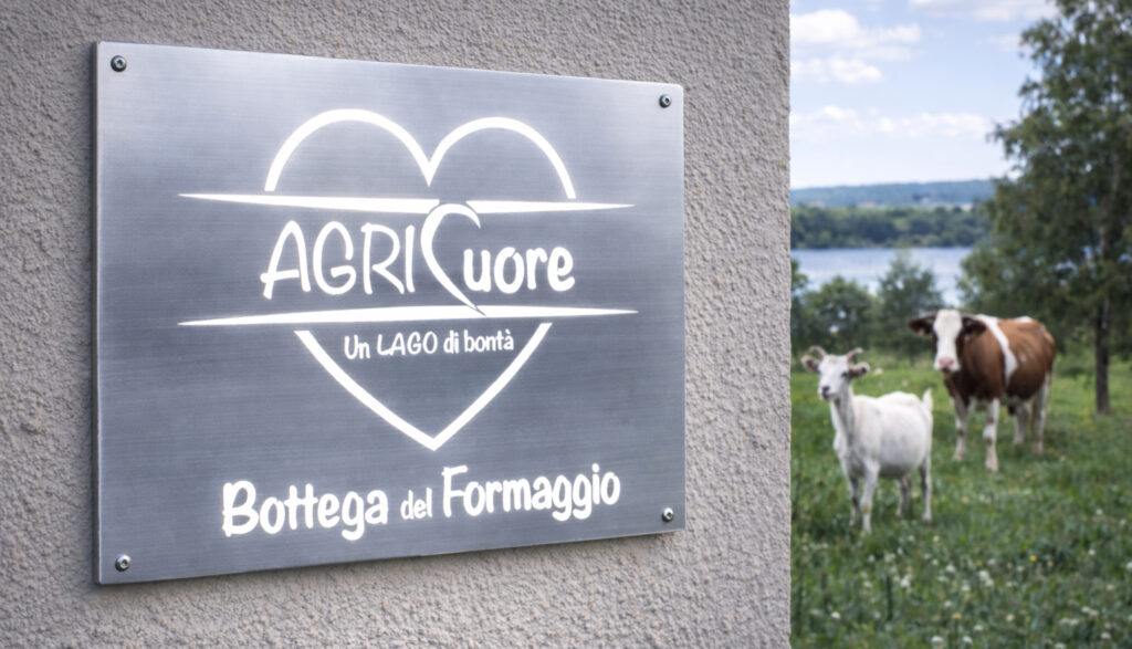 agricuore insegna del nostro negozio